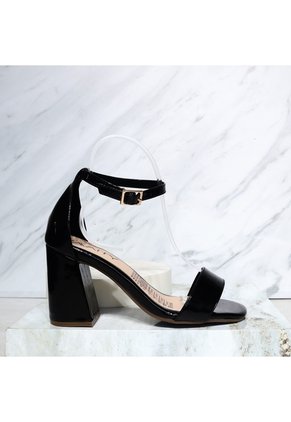 Sandalia 7 1/2 Para Mujer 7201-Z473 NEGRO CHAROL ZAVATTY