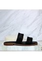 Sandalia Plana Para Mujer M081-Z111 NEGRO ZAVATTY de Zavatty