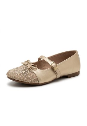 Baleta Cerrada Para Mujer 304-Z147 CHAMPAÑA ZAVATTY