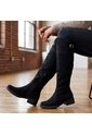 Bota Plana Para Mujer 1201-Z279 NEGRO ZAVATTY de Zavatty