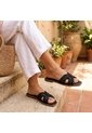 Sandalia Plana Para Mujer M082-Z111 NEGRO ZAVATTY de Zavatty