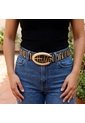 Correa Para Mujer BELT305 ANIMAL PRINT ZAVATTY de Zavatty