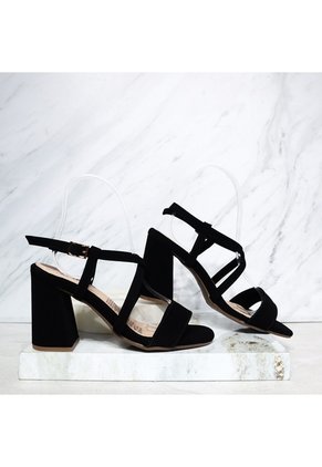 Sandalia 7 1/2 Para Mujer 7430-Z473 NEGRO NOBUCK ZAVATTY