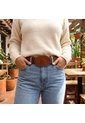 Correa Para Mujer BELT303 CAFE ZAVATTY de Zavatty
