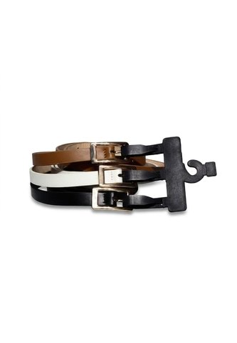 Correa Para Mujer SBELT2 NEGRO/MIEL/BLANCO ZAVATTY Zavatty