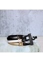 Correa Para Mujer SBELT2 NEGRO/CHAMPAÑA/TALCO ZAVATTY de Zavatty