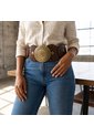 Correa Para Mujer BELT104 CAFE ZAVATTY de Zavatty