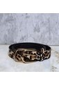 Correa Para Mujer BELT18 ANIMAL PRINT ZAVATTY de Zavatty
