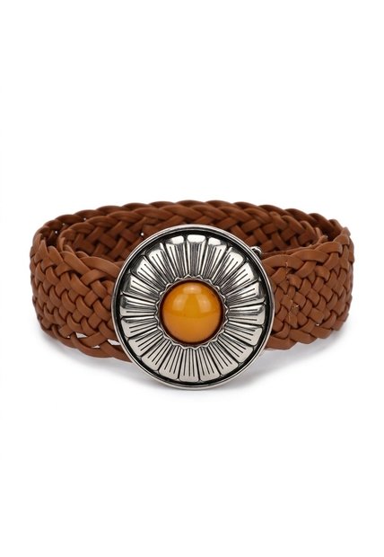 Correa Para Mujer BELT300 MIEL ZAVATTY