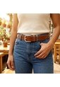 Correa Para Mujer BELT204 CAMEL ZAVATTY de Zavatty