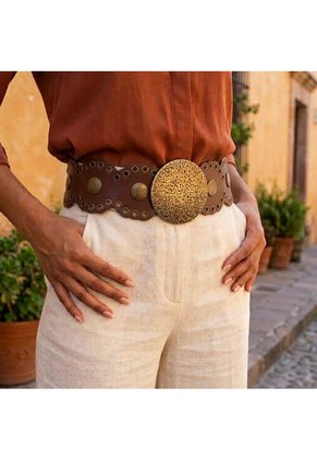 Correa Para Mujer BELT211 MARRON ZAVATTY