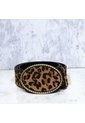 Correa Para Mujer BELT301 ANIMAL PRINT MIEL ZAVATTY de Zavatty