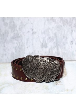 Correa Para Mujer BELT302 CAFE ZAVATTY