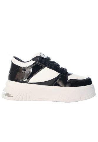 Tenis Para Mujer TA970 TALCOXNEGRO CHAROL ZAVATTY Zavatty