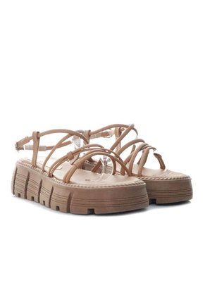 Plataforma Baja Para Mujer P002-Z25 CAMEL ZAVATTY