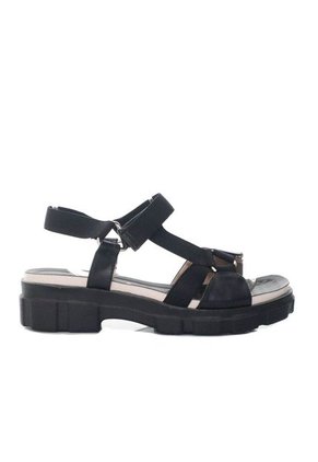 Sandalia Plana Para Mujer 324-1-Z83 NEGRO ZAVATTY