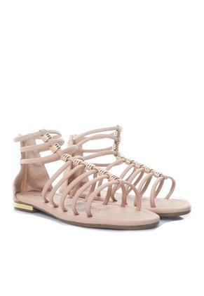 Sandalia Plana Para Mujer 825-Z257 NUDE ZAVATTY