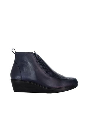 Romulo Botin Para Mujer H-ABRIL AZUL CUERO ZAVATTY