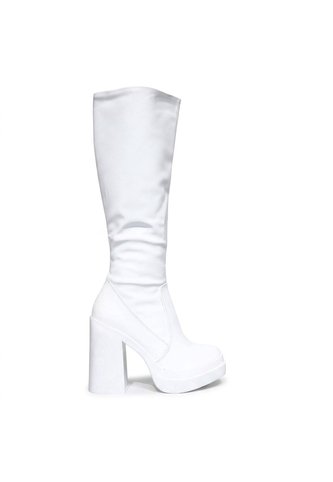 Bota Tacon 5 1/2 Para Mujer 080-Z279 BLANCO ZAVATTY Zavatty