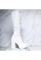 Bota Tacon 5 1/2 Para Mujer 080-Z279 BLANCO ZAVATTY de Zavatty