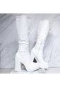 Bota Tacon 5 1/2 Para Mujer 080-Z279 BLANCO ZAVATTY de Zavatty