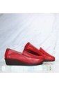 Mocasin Para Mujer H-SANDRA ROJO CUERO ZAVATTY de Zavatty