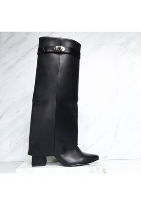 Bota Tacon 5 1/2 Para Mujer 1558-Z279 NEGRO ZAVATTY