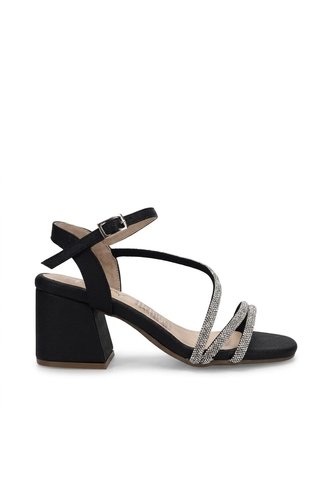 Sandalia 5 1/2 Brillos Para Mujer 2603-z148 NEGRO X MURANO ZAVATTY Zavatty