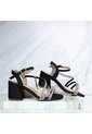 Sandalia 5 1/2 Brillos Para Mujer 2603-z148 NEGRO X MURANO ZAVATTY de Zavatty