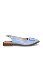 Baleta Destalonada Para Mujer T803-Z490 AZUL CHAROL ZAVATTY de Zavatty