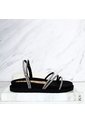 Sandalia 3 1/2 Brillos Para Mujer 7016-Z617 NEGRO X PIEDRAS ZAVATTY de Zavatty
