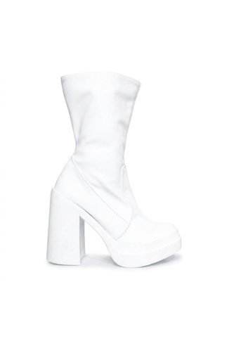 Botin Tacon 5 1/2 Para Mujer 5080-Z279 BLANCO ZAVATTY Zavatty