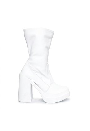 Botin Tacon 5 1/2 Para Mujer 5080-Z279 BLANCO ZAVATTY