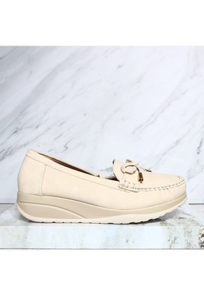 Mocasin Para Mujer 2541-Z719 BEIGE ZAVATTY