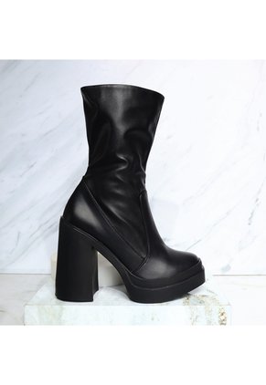 Botin Tacon 5 1/2 Para Mujer 5080-Z279 NEGRO ZAVATTY