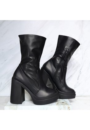 Botin Tacon 5 1/2 Para Mujer 5080-Z279 NEGRO ZAVATTY