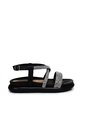 Sandalia 3 1/2 Brillos Para Mujer 7073-Z617 NEGRO X PIEDRAS ZAVATTY de Zavatty