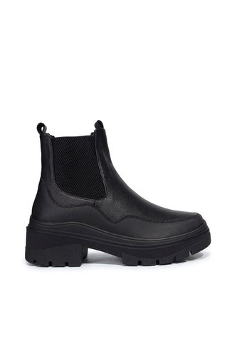 Bota Plana Para Mujer 3577-Z96 NEGRO ZAVATTY Zavatty