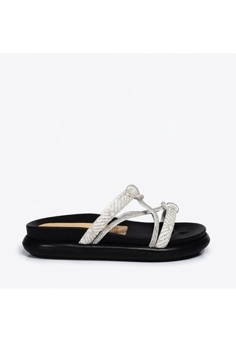 Sandalia Canoa Para Mujer 7022-Z617 BLANCO X PIEDRAS ZAVATTY Zavatty