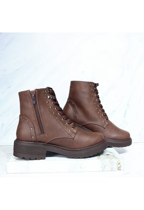 Botin Para Mujer 443-Z96 CAFE ZAVATTY