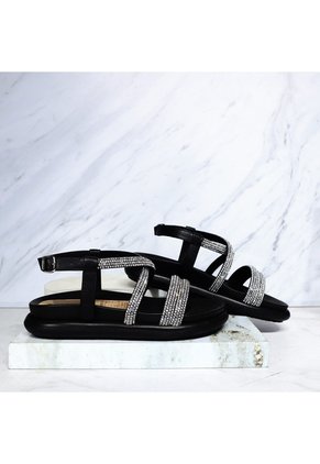 Sandalia 3 1/2 Brillos Para Mujer 7073-Z617 TALCO X PIEDRAS ZAVATTY