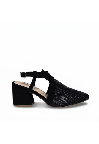 Tacon Para Mujer 5045-Z148 NEGRO NOBUCK ZAVATTY Zavatty