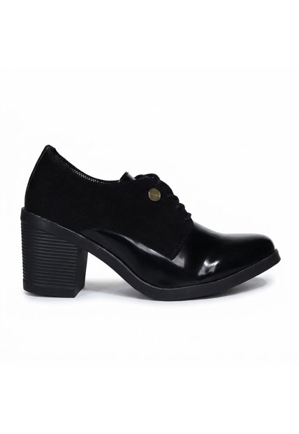 Bolichero Para Mujer GMARTINA-Z223 NEGRO CHAROL ZAVATTY