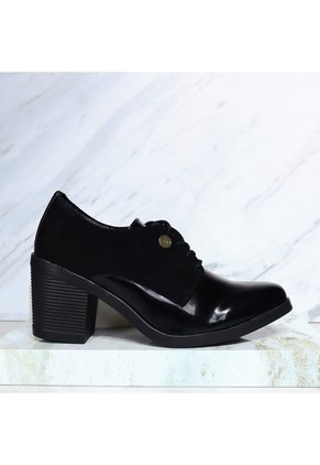 Bolichero Para Mujer GMARTINA-Z223 NEGRO CHAROL ZAVATTY
