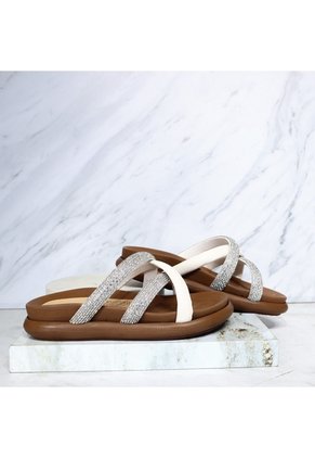 Sandalia 3 1/2 Brillos Para Mujer 7023-Z617 NEGRO X PIEDRAS ZAVATTY