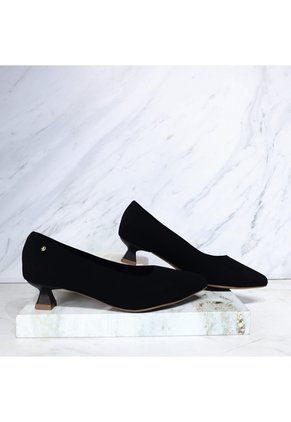 Tacon Para Mujer PI226-Z610 NEGRO NOBUCK ZAVATTY