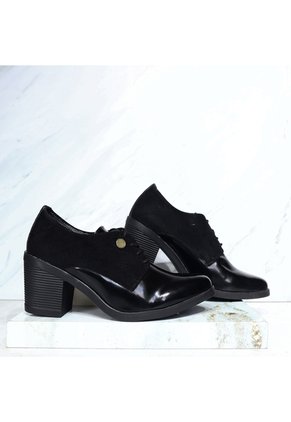 Bolichero Para Mujer GMARTINA-Z223 NEGRO CHAROL ZAVATTY