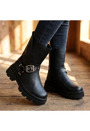 Botin Niña Para Mujer N5988-Z581 NEGRO ZAVATTY