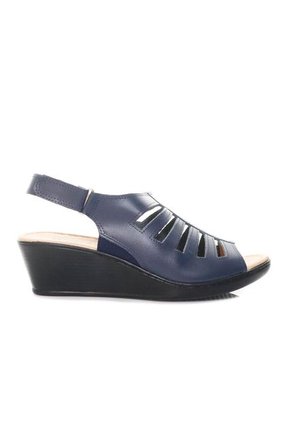 Sandalia Plana Para Mujer RO5032 AZUL ZAVATTY
