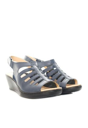 Sandalia Plana Para Mujer RO5032 AZUL ZAVATTY